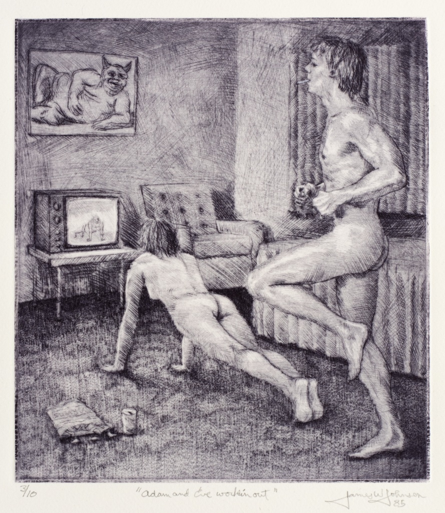 "Adam and Eve in the Suburbs" series 